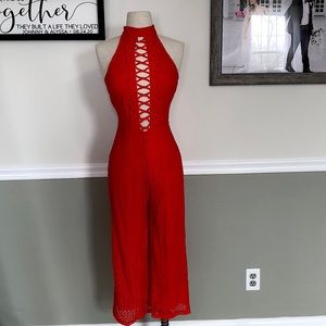 Lulu’s Crochet Jumpsuit